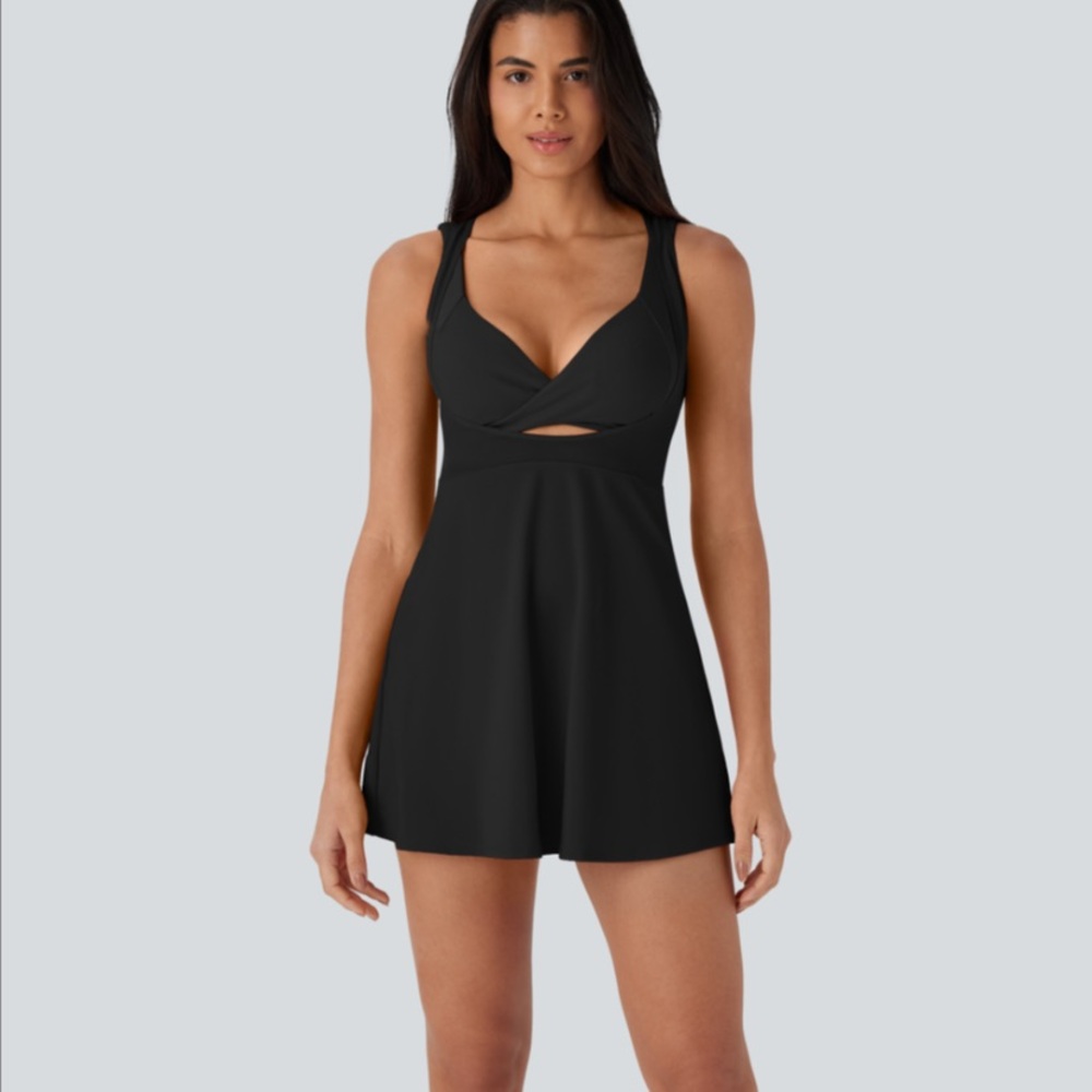 HALARA Black Mini Dress